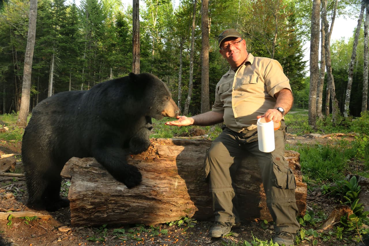 Aunque muchos temerían al estar en presencia de esos, ¡este hombre es inmune al terror!