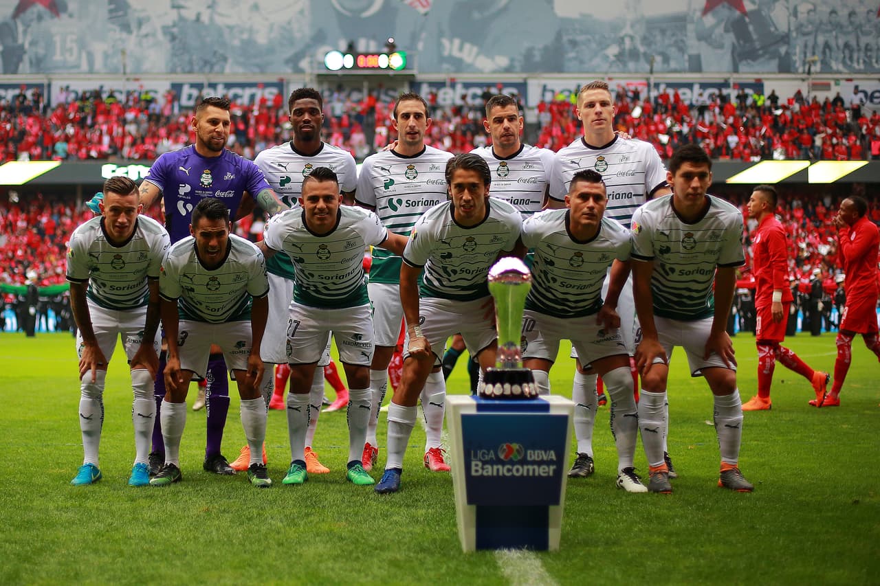 El actual campeón de México es Santos Laguna, que venció a Toluca en la gran final del primer semestre del 2018.