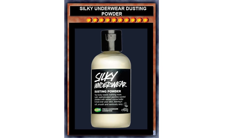 Silky Underwear Dusting Powder de Lush.