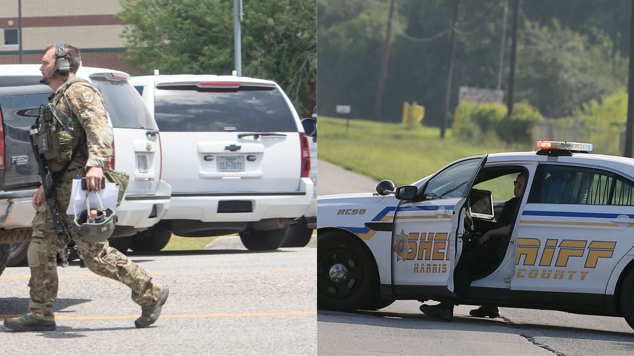 Conductor de un camión atropella a una oficial del condado de Harris y a otras dos personas 