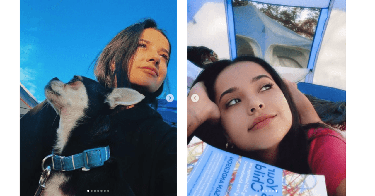 Becky G sin maquillaje