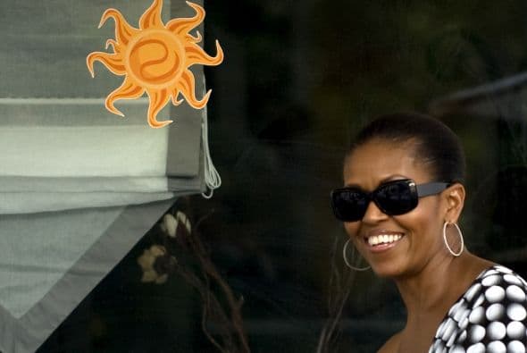 Michelle Obama y Sasha visitaron por algunos días el país ibérico en agosto de 2010.