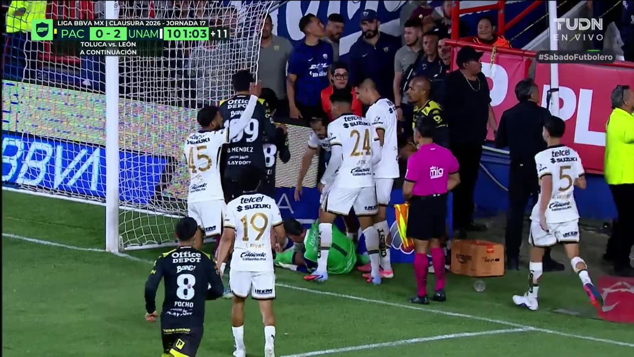 Pachuca vs. Pumas: Keylor Navas provoca bronca y expulsión de Salomón Rondón