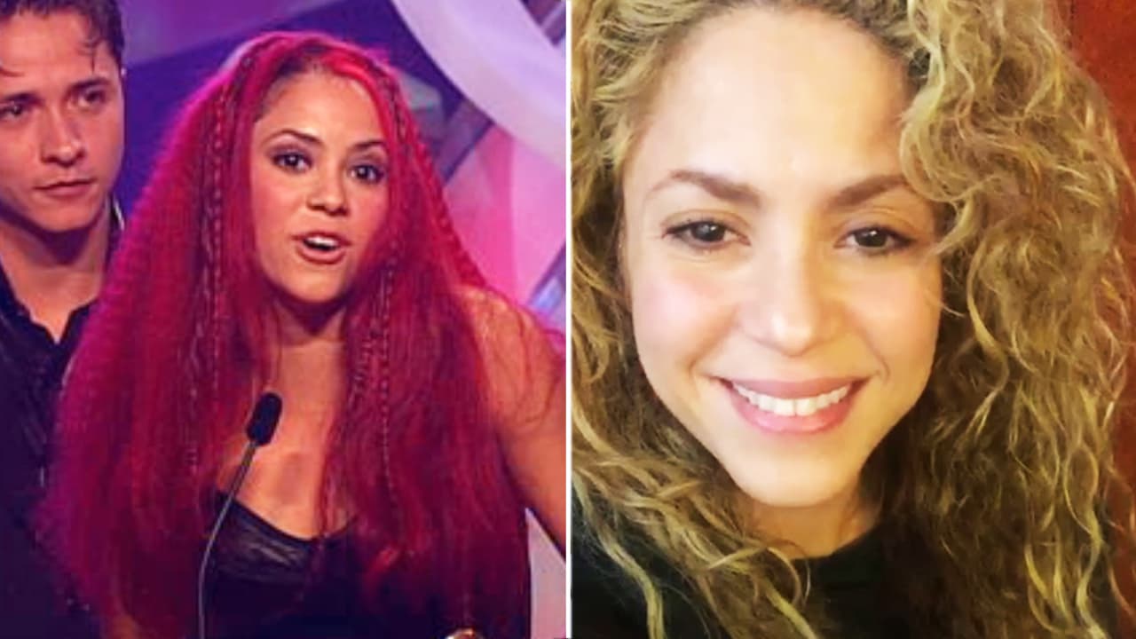 Shakira
<br>1999 vs 2018