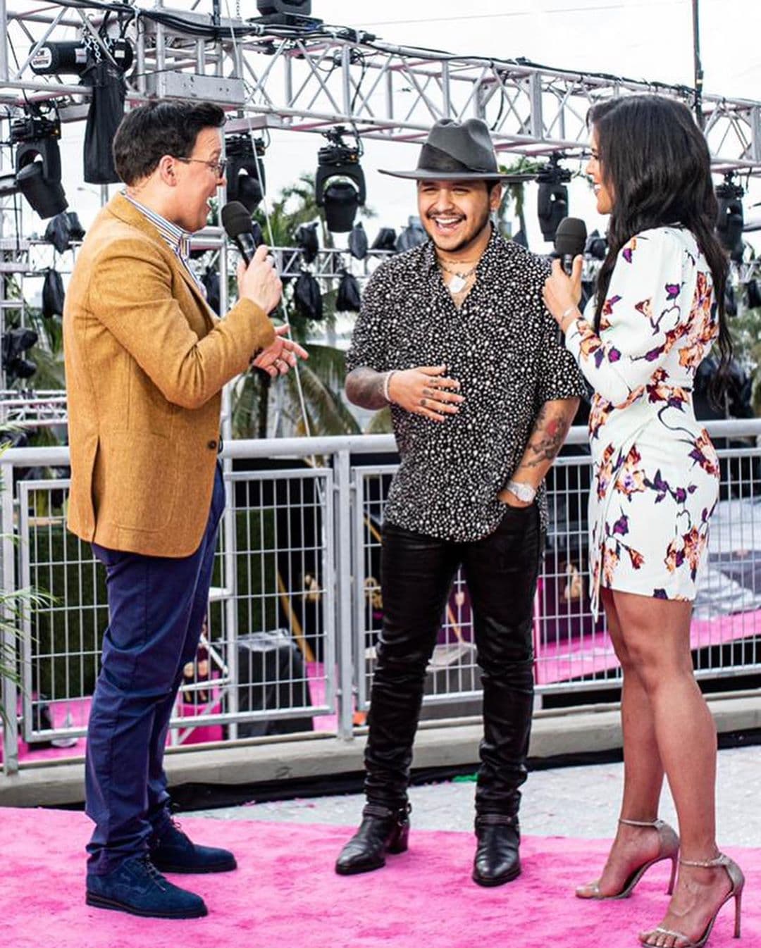 Y recibimos la visita de Christian Nodal, quien compartió con nosotros alegría e ilusión.