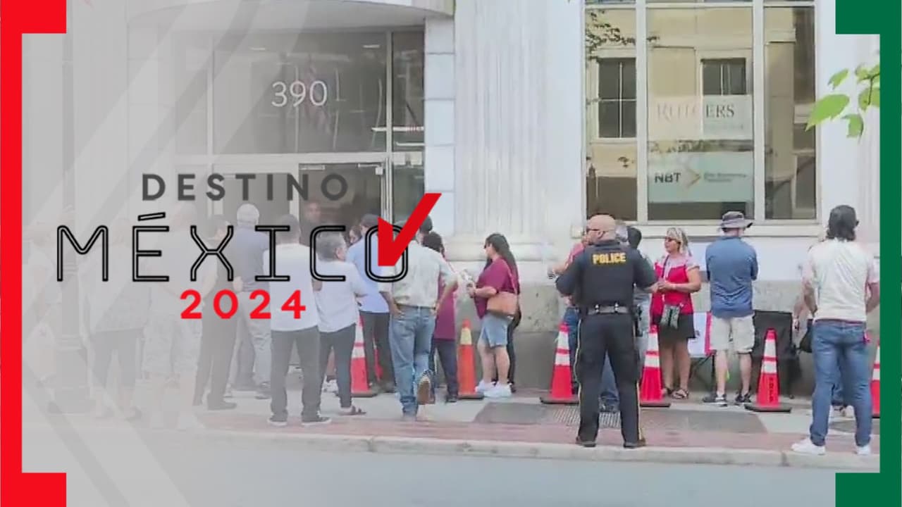 Mexicanos en Nueva York y Nueva Jersey denuncian "caos" para poder votar