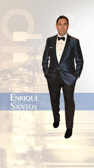 El fashion de Enrique Santos.