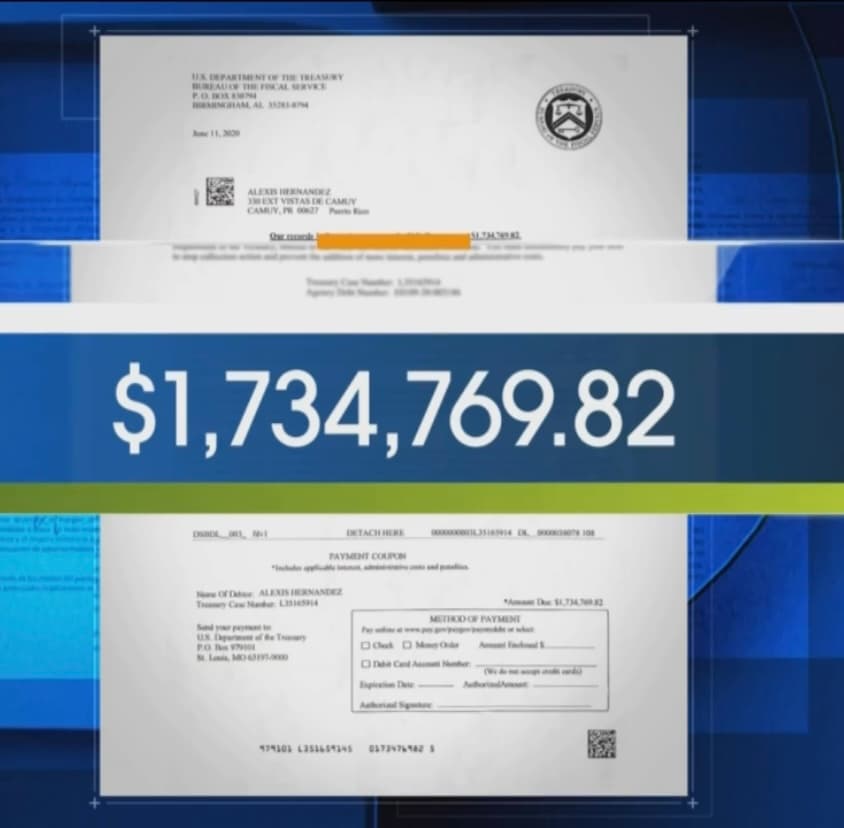Sin embargo, a pesar de que Alexis se sentía motivado para retomar las riendas de su vida, una simple carta opacó el ambiente jubiloso que se había instalado. En la minuta, el gobierno de los Estados Unidos le notificaba que debía 
<b>poco más de <a href="https://www.univision.com/temas/dinero">1.7 millones de dólares</a> por el tratamiento médico que recibió</b> e incluso le daban varias opciones para saldar dicha deuda. 
<br>