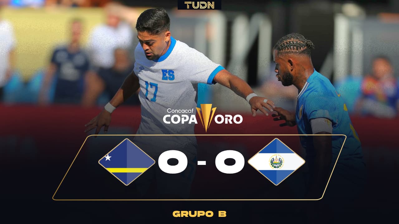 Curazao perdona y divide puntos con El Salvador en la Copa Oro