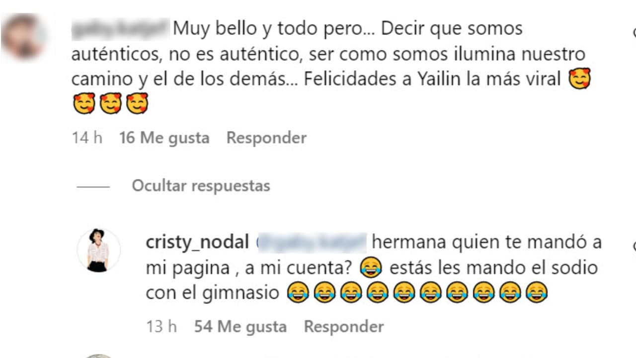 La mamá de Christian Nodal fue criticada por llamar "auténtica" a Cazzu tras anunciar su embarazo. Así respondió a los señalamientos.