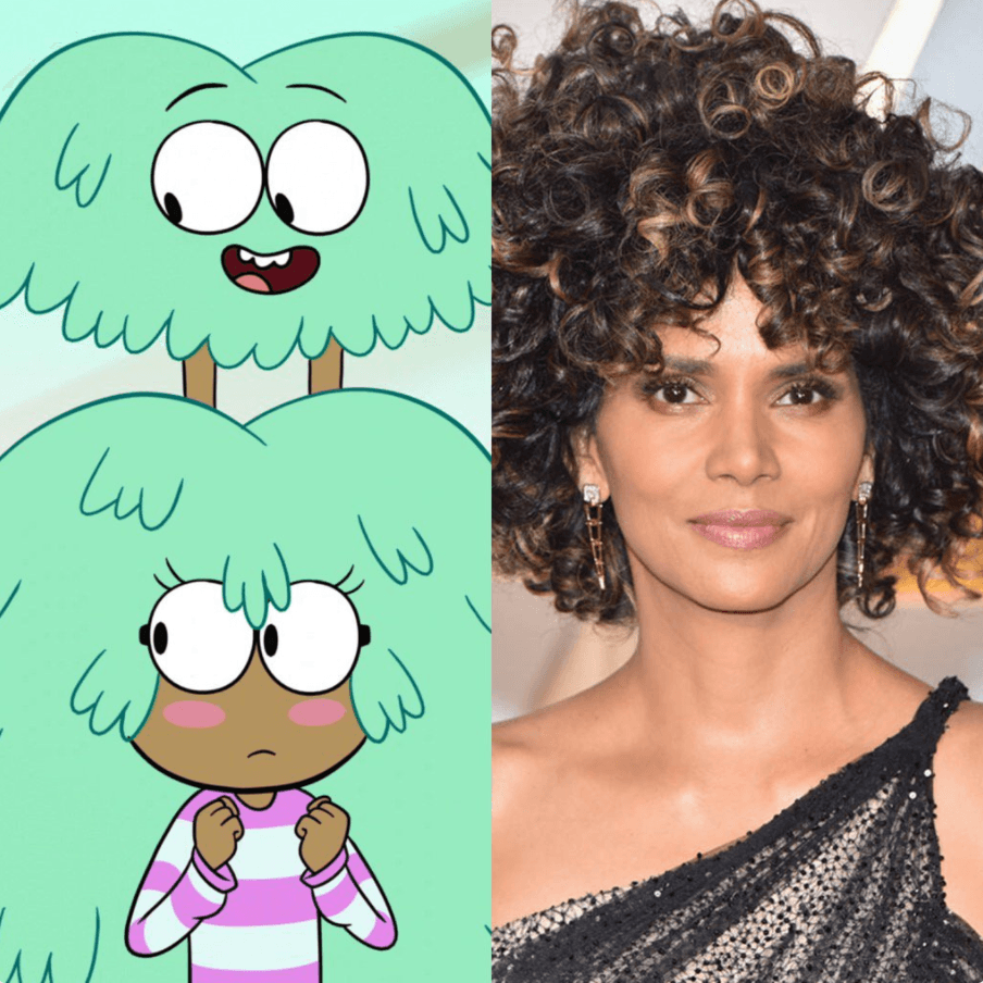 Más de una caricatura inspiró los memes sobre el cabello de Halle Berry.