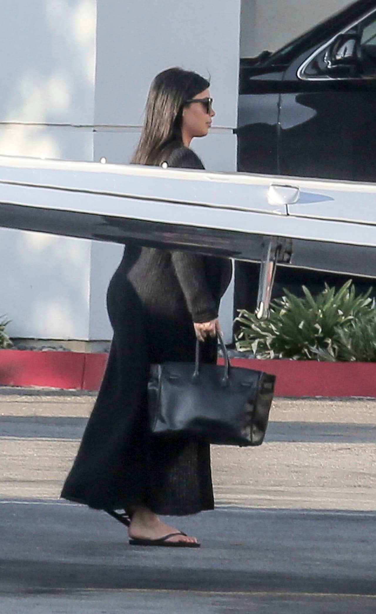 Ya está en el tecer trimestre del embarazo.