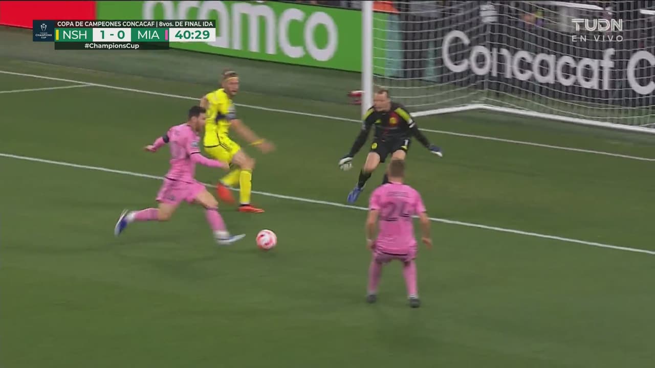 ¡Chispazo de Messi! No le permiten concretar el del empate