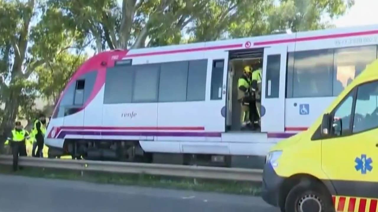 Se registra el cuarto accidente de tren en España, en menos de una semana