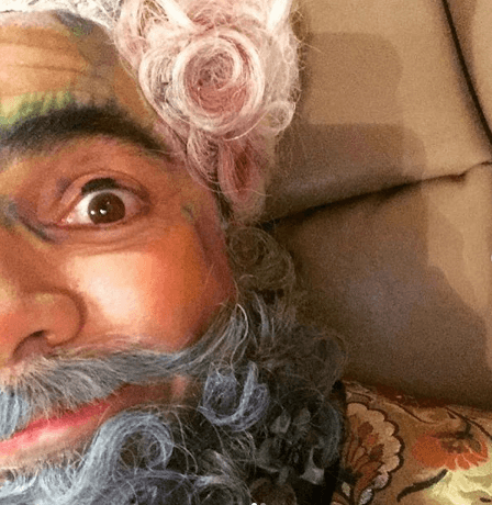 Así fue la caracterización de Eugenio Derbez como ‘El rey de las flores’