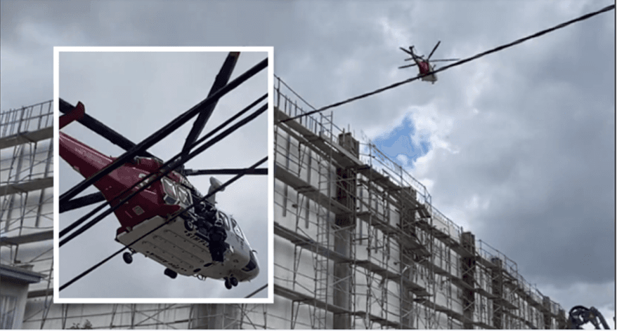 Rescatan a trabajadores en Glendale