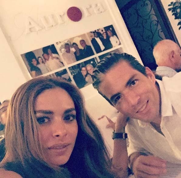 Galilea y Fernando disfrutaron de una deliciosa cena en Capri.