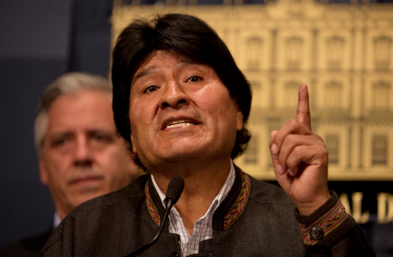 Evo Morales nombró a Ilianes "héroe defensor de los recursos naturales"