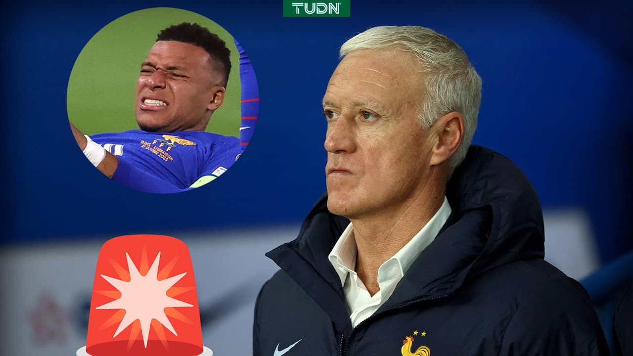 Kylian Mbappé enciende las alarmas al lesionarse en las Eliminatorias