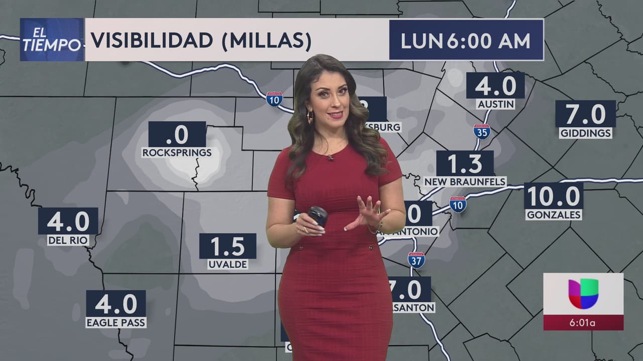 Se avecina más frío a San Antonio. Valeria Barriga te explica cuándo