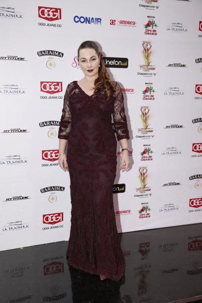 A Eugenia Cauduro tampoco se le vio "el toque especial" que hace preguntar por el diseñador de una prenda sobre la red carpet.