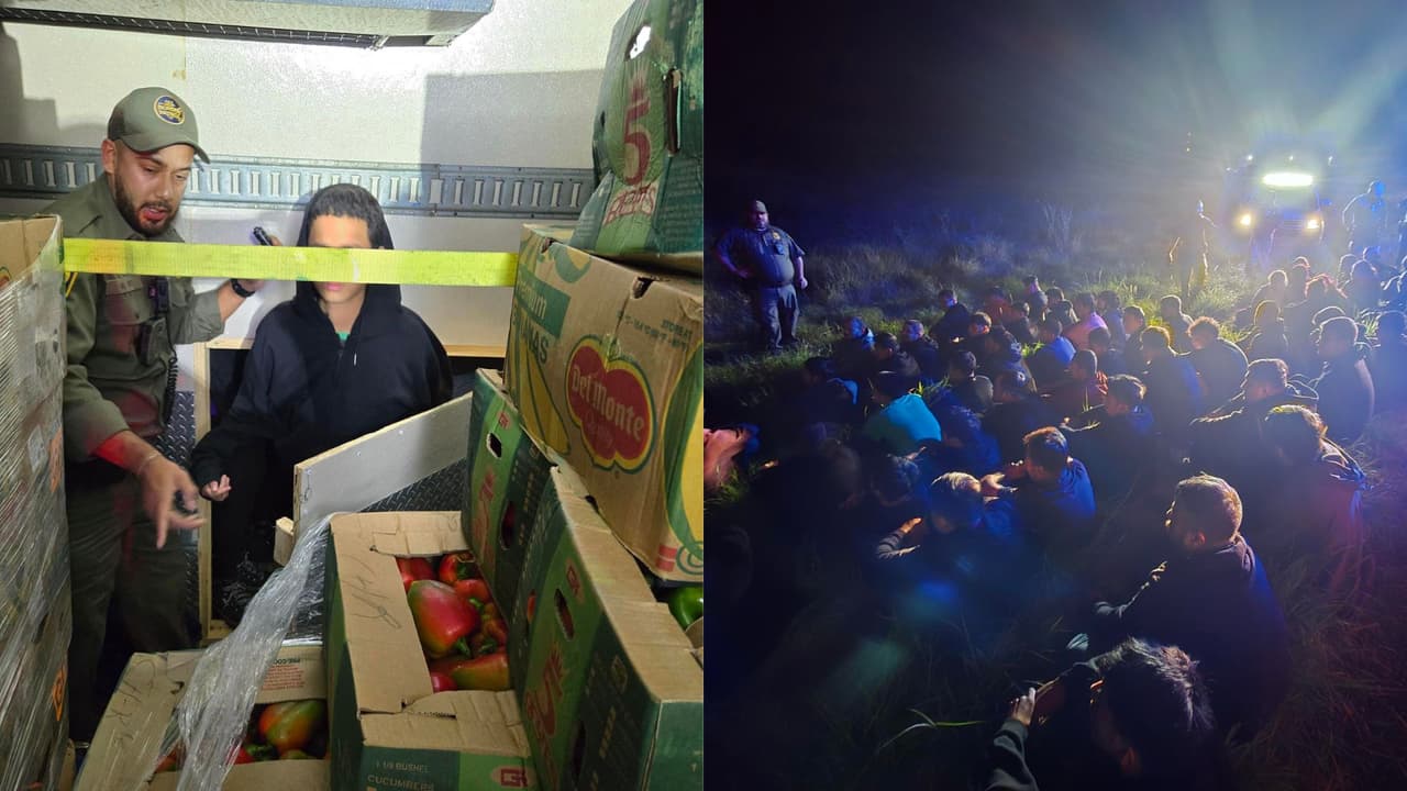 Rescatan a 55 inmigrantes, incluidos tres menores, ocultos en un tráiler de carga en Texas