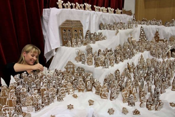 La obra terminada deja encantada a las personas que lo observan, y después de un mes de trabajo podemos asegurar que las diez mujeres están muy orgullosas de su nacimiento.