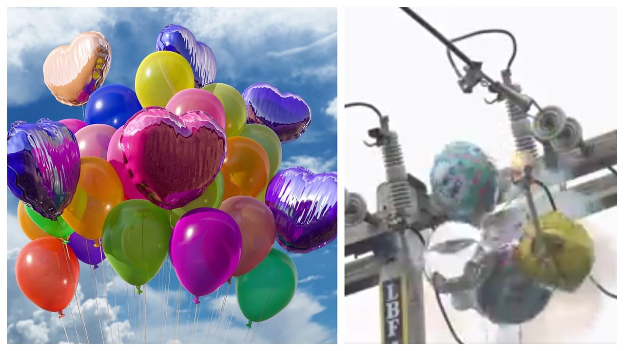 Cuidado con los globos Mylar que pueden transformar una fiesta en caos