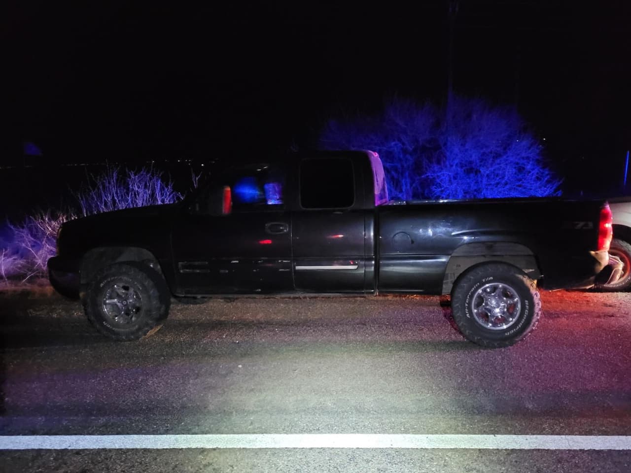 Un agente de la estación Willcox detuvo una pickup que se trasladaba de manera errática por la SR-80.