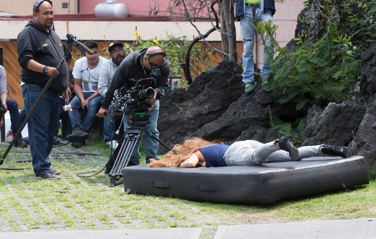 A Sara le gustan este tipo de escenas que están llenas de adrenalina.