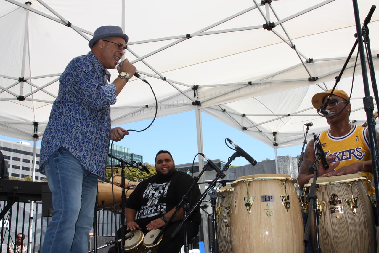 Issac Delgado and Pedrito Martínez Group in San Francisco, May 2016.