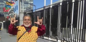 En huelga frente a la ONU para que se haga justicia en México 