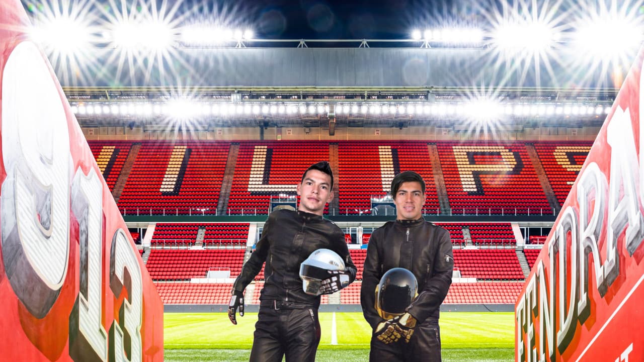 PSV rinde homenaje a la mexicana a Daft Punk con Chucky y Guti