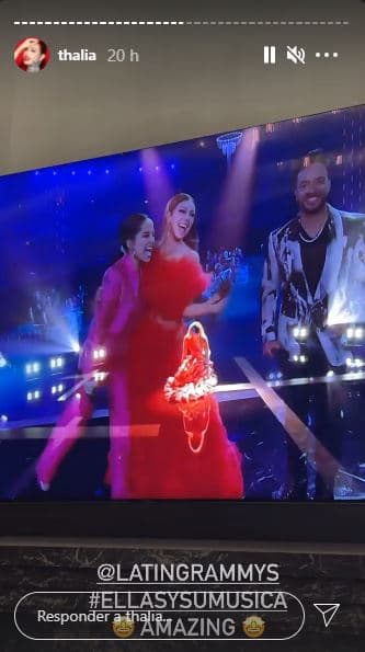 Con este vestido, la cantante de 'Fuego cruzado' se despidió del público.