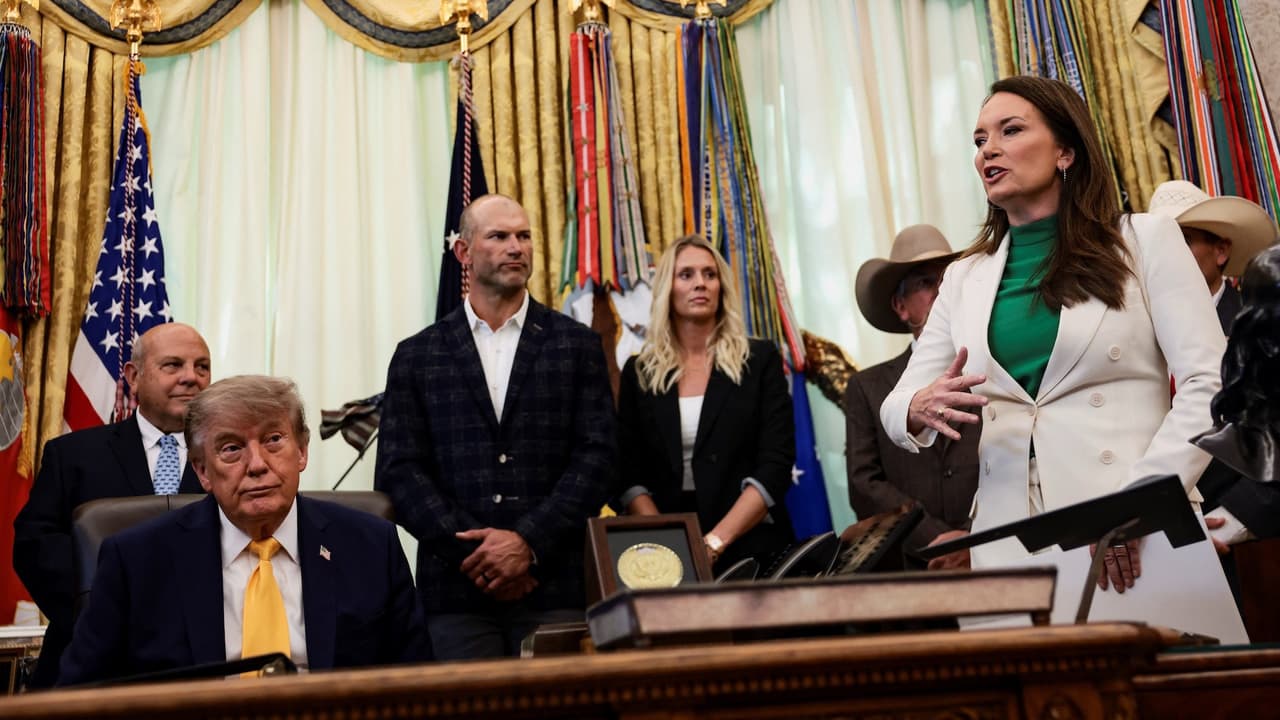 Brooke Rollins defiende plan de Trump para bajar el precio de la carne de res en EEUU