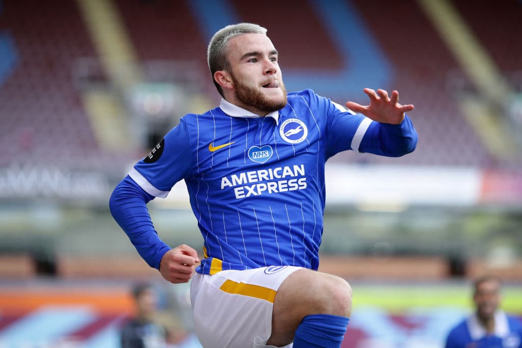 La ya estrenada playera del Brighton and Hove Albion.