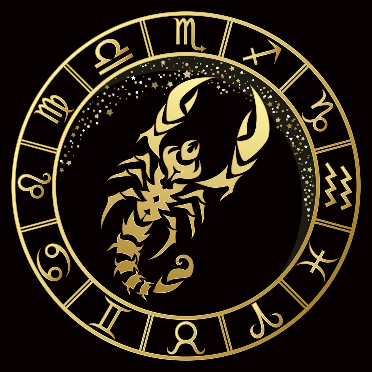 <b><u>Con Escorpión, o con otro signo cuyo ascendente sea Escorpión: Intensa, fuerte</u></b>
<br>La época mejor: El mes de febrero, la segunda quincena de marzo y el resto del primer semestre, así cómo el mes de agosto
<br>La época más difícil en la relación: De septiembre a diciembre