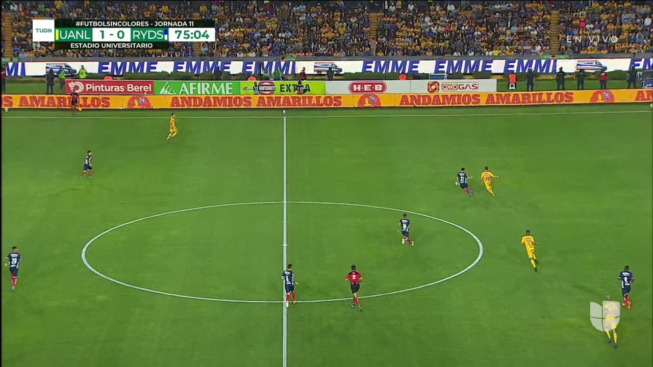 ¡GOOOL! Florian Thauvin anota para Tigres.