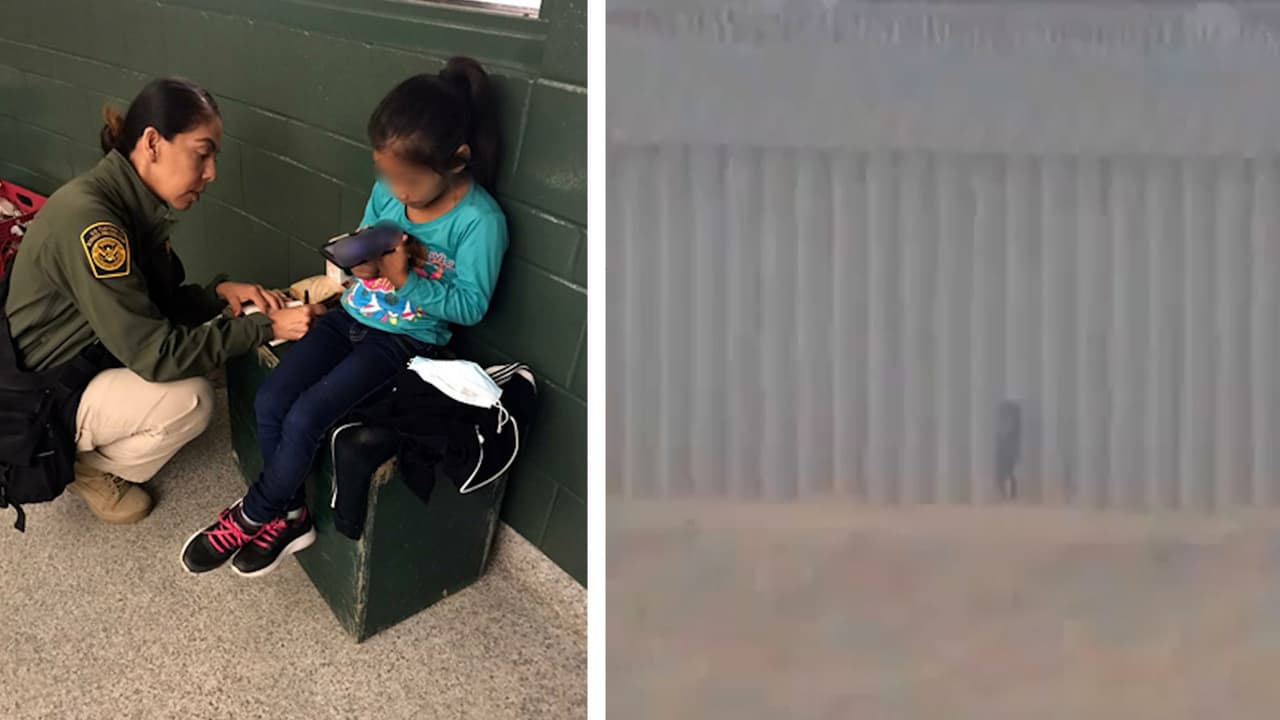 Encuentran a menor de cinco años sola en la frontera en el sur de California