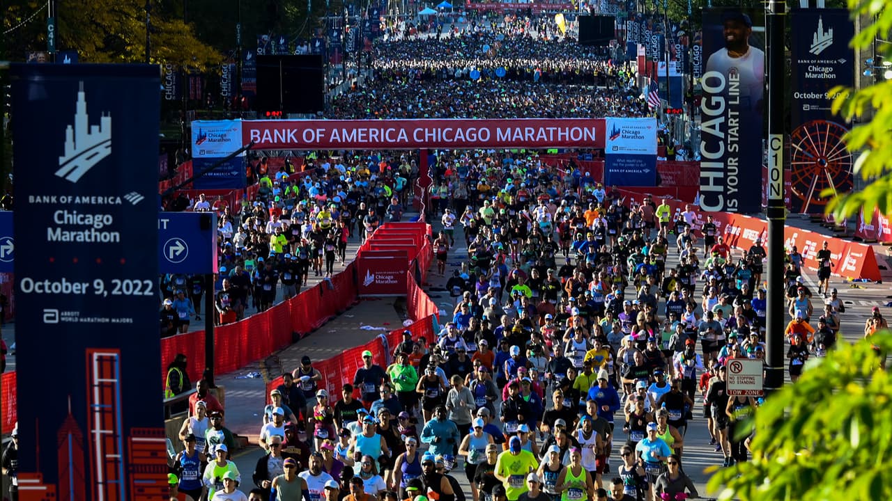 De acuerdo con los organizadores, participaron 40,000 corredores de aproximadamente 100 países del mundo.