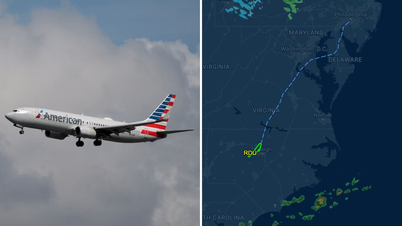 Humo y olor a quemado: vuelo de Raleigh a Filadelfia aterriza de emergencia en RDU