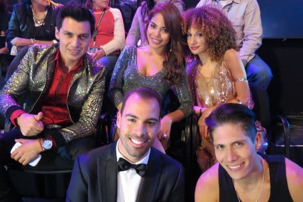 Mario Pacheco, Vivian Mitre, Joyce Paulino, Arias Martin y Fernando Corona.