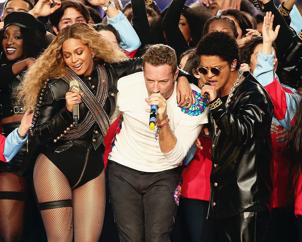 Beyonce, Coldplay y Bruno Mars | 2016
