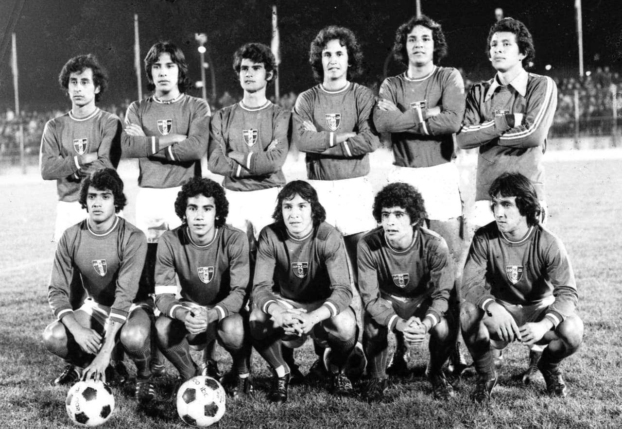 Selección Mexicana en 1976.