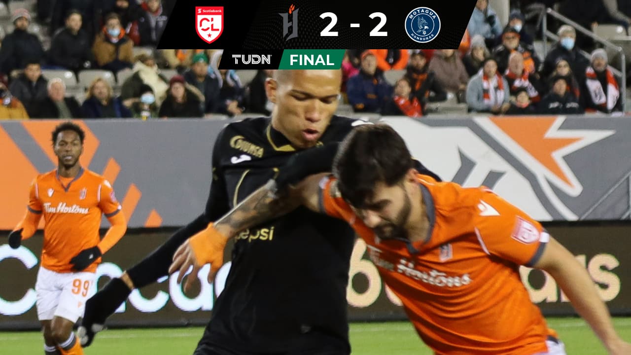 ¡Con vida! Forge FC se recupera de un 0-2 y le empata al Motagua
