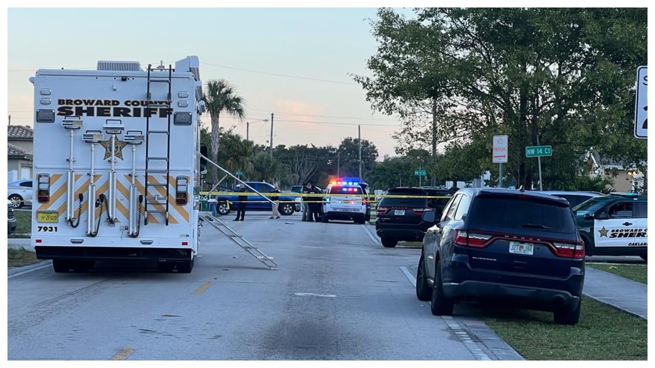 Tiroteo cerca de Fort Lauderdale deja un hombre muerto y uno herido de bala