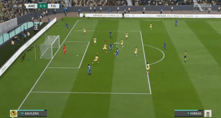 Nahuel Guzmán perdío 3-2 ante el América de Gio dos Santos que suma los primeros tres puntos en el torneo virtual de la eLiga MX.