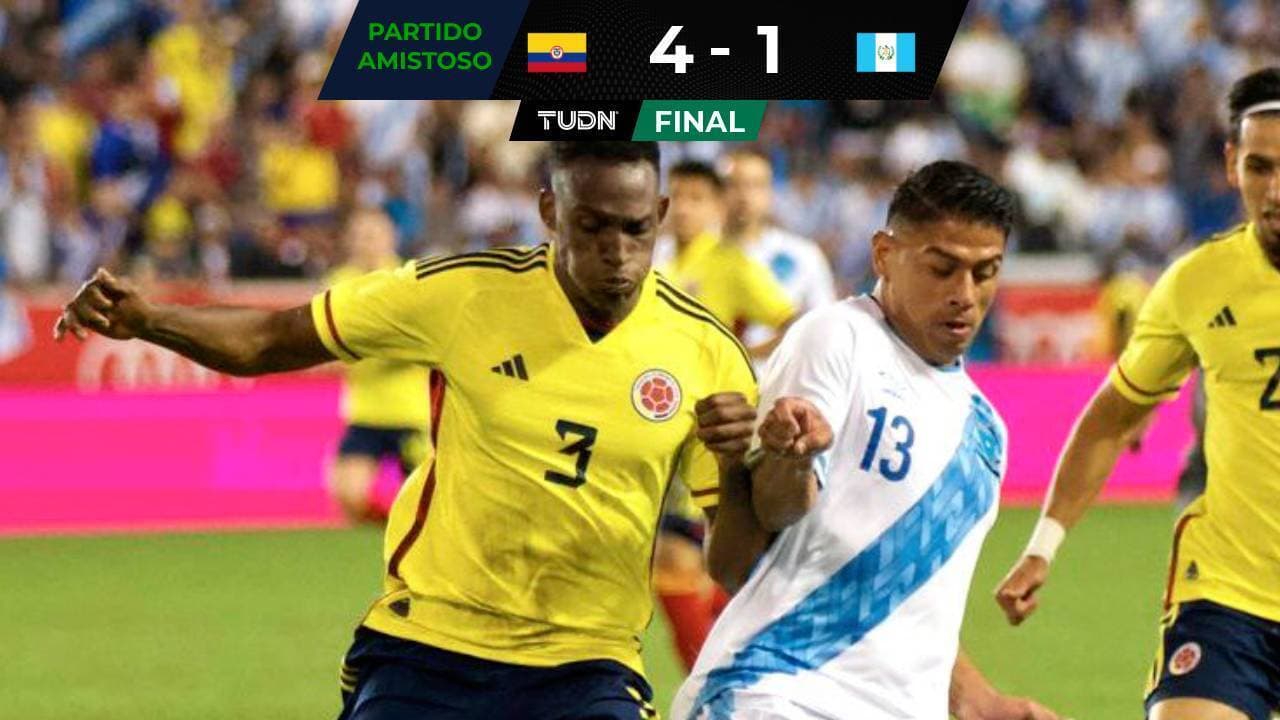 ¡Listos para México! Colombia derrotó a Guatemala y ya espera al Tri