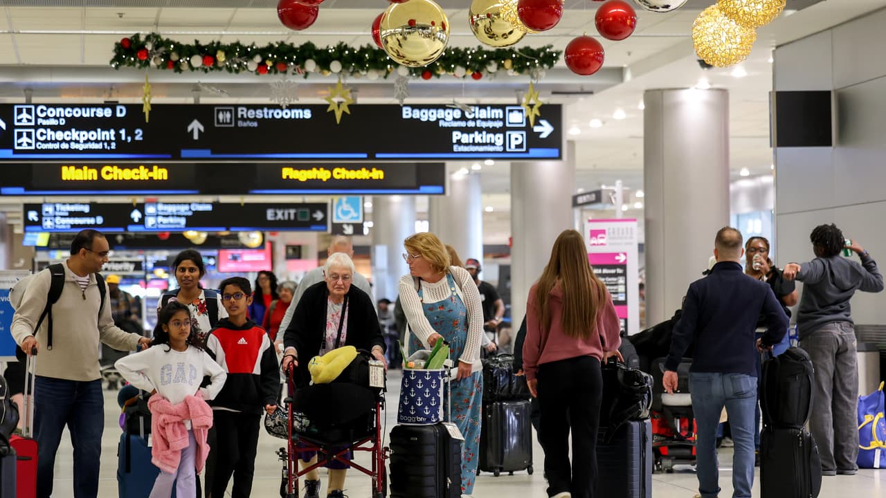 Congestión en Aeropuerto Internacional de Miami por celebraciones de Año Nuevo: lo que debes saber