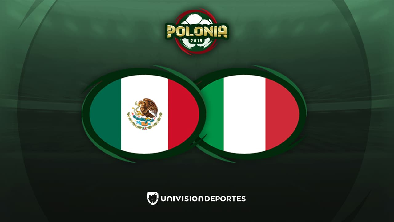 México va por su debut en el Mundial Sub-20, ante Italia